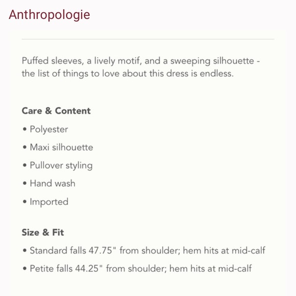 Anthropologie Sydney maxi dress - Picture 3 of 4